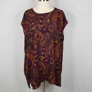 🆕️ Show Me Your Mumu Purple/Orange Tunic